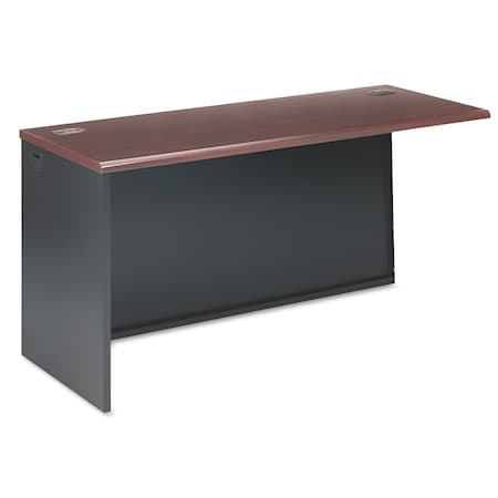 Hon Return Shell Returns, 24 in D X 29-1/2 in H, 60" W X Mahogany/Charcoal H38946L.N.S